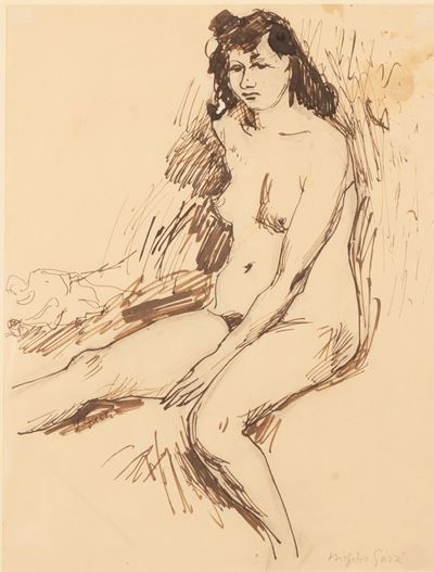 Nudo di Donna Seduta