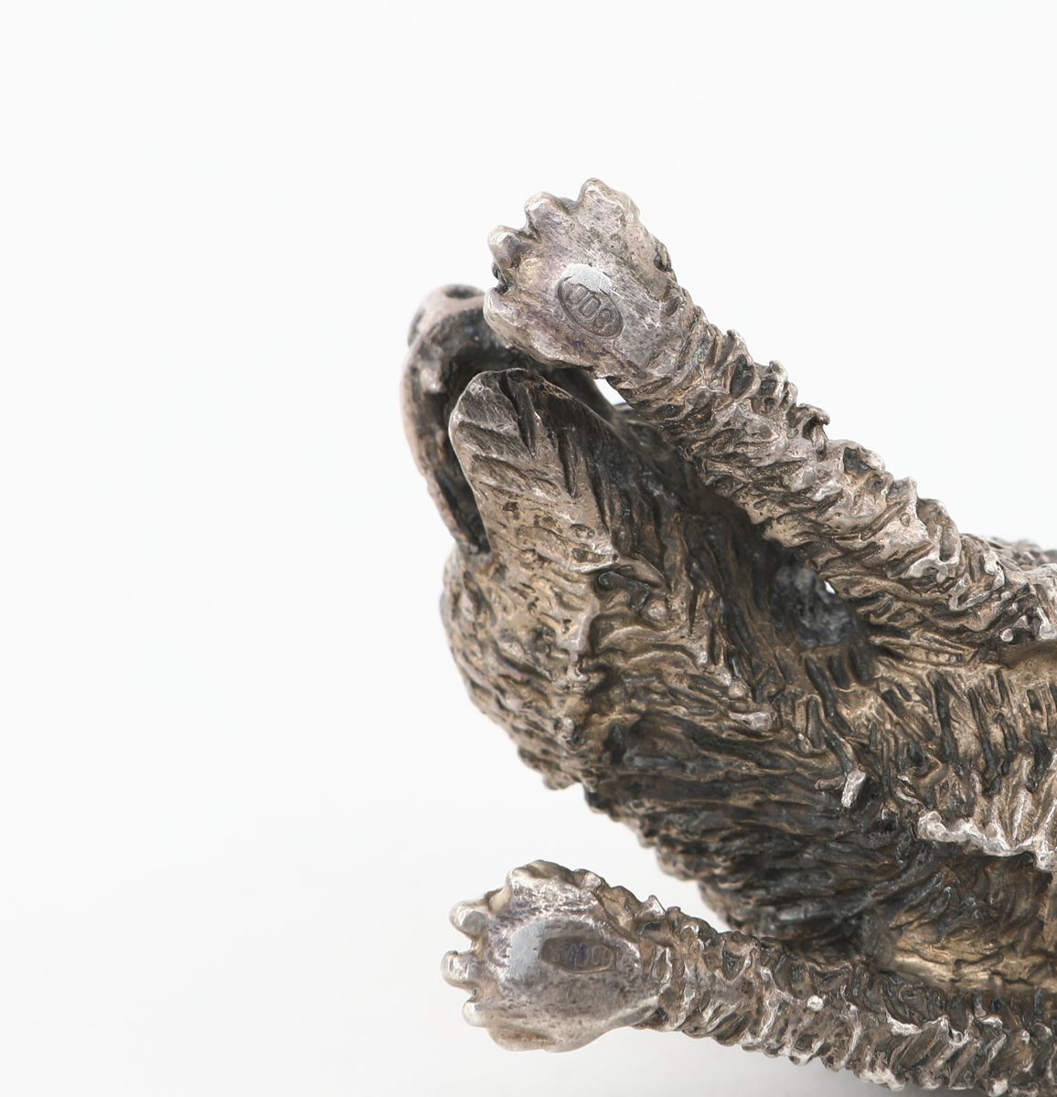 Scultura a Cera Persa in Argento 800