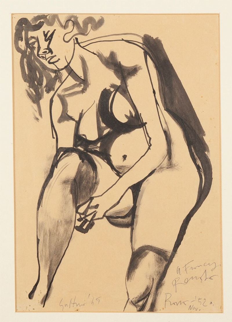 Renato Guttuso - Le Calze