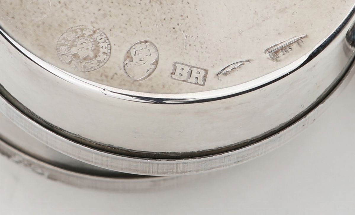Sei Porta Pillole in Argento 925, Argentiere Brandimarte, Firenze