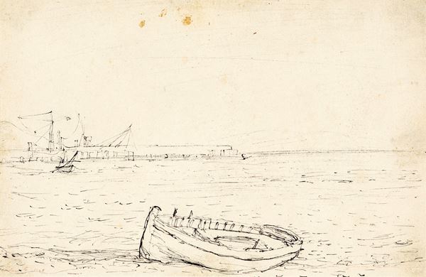 Mario Carotenuto - Barca sulla spiagga