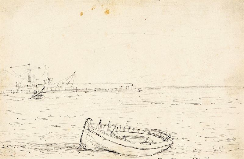 Mario Carotenuto - Barca sulla Spiagga