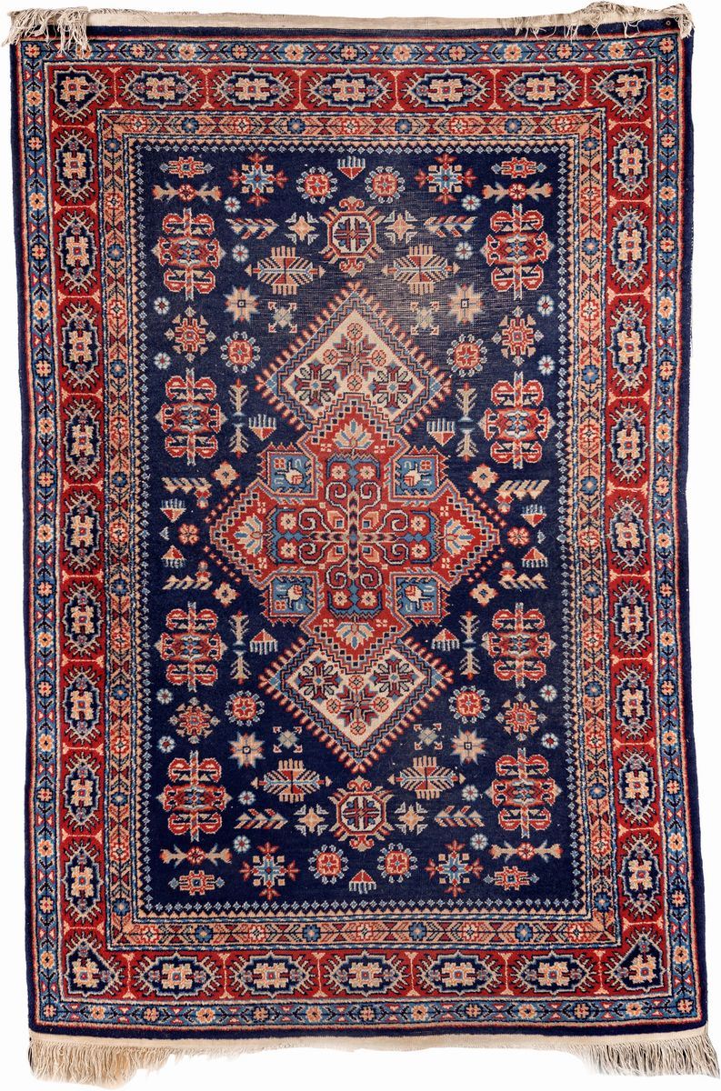 Tappeto Persiano Ardebil Fondo Blu