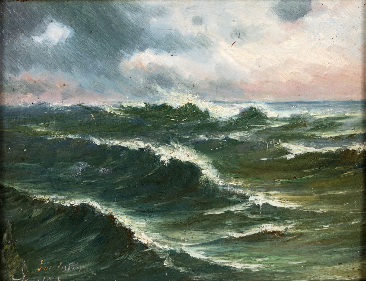 Achille De Dominicis - Mare in Tempesta