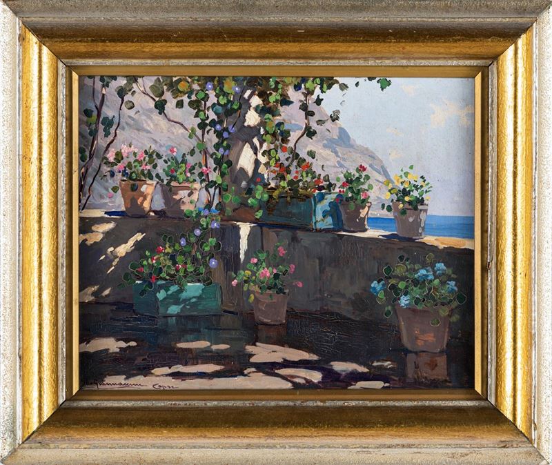 Ilio Giannaccini - Terrazza a Capri