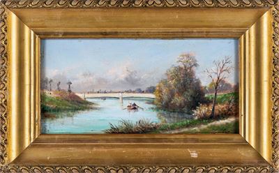 Pescatori sul Fiume