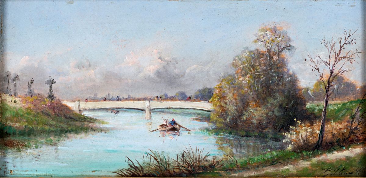 Karl Kaufmann H. Rohr - Pescatori sul Fiume