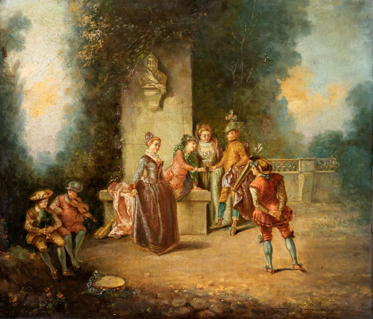 Pittore degli Inizi del XX Secolo - La Comédie Française