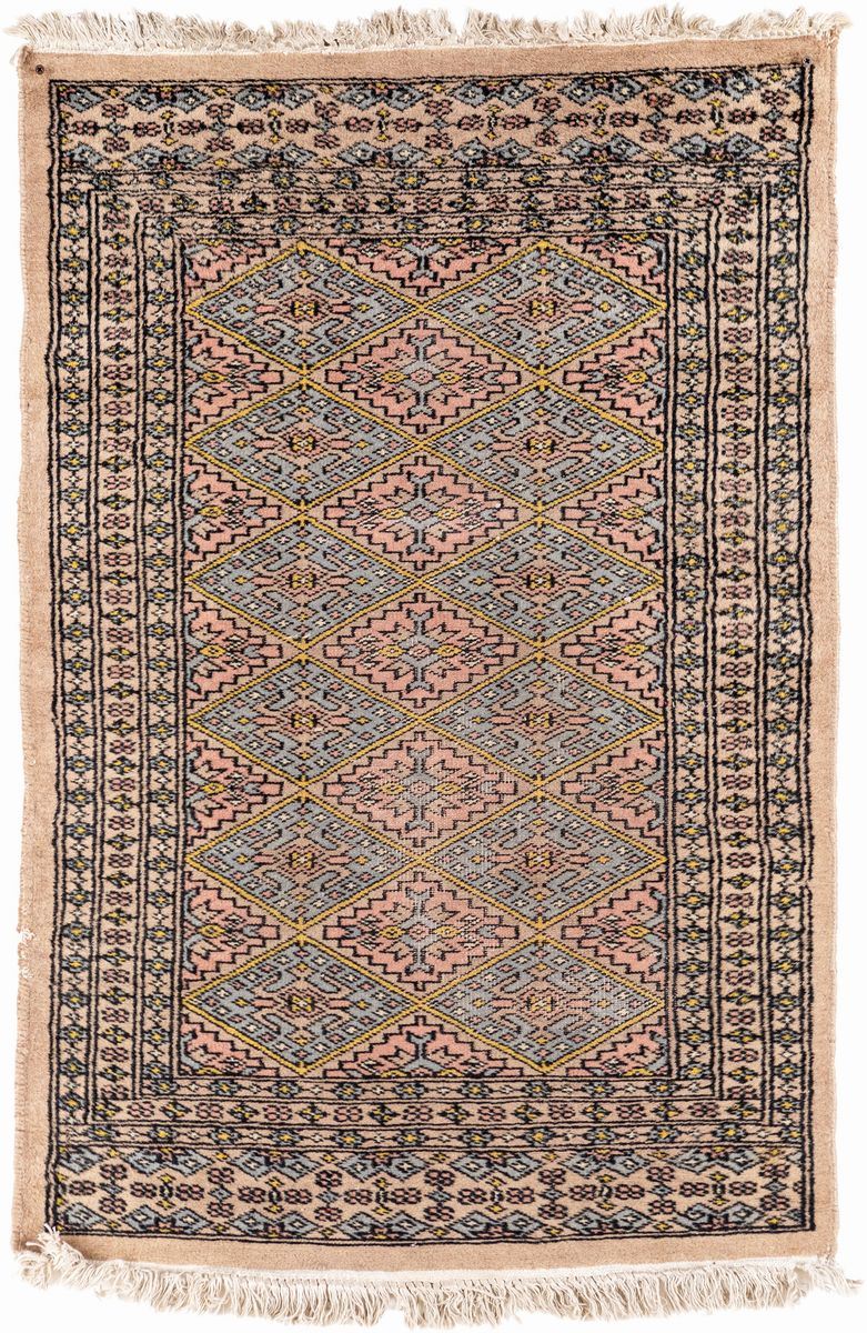 Piccolo Tappeto Pakistan a Disegno Bukara