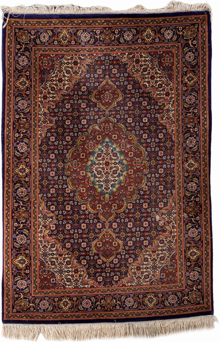 Tappeto Persiano Tabriz Annodato a Mano