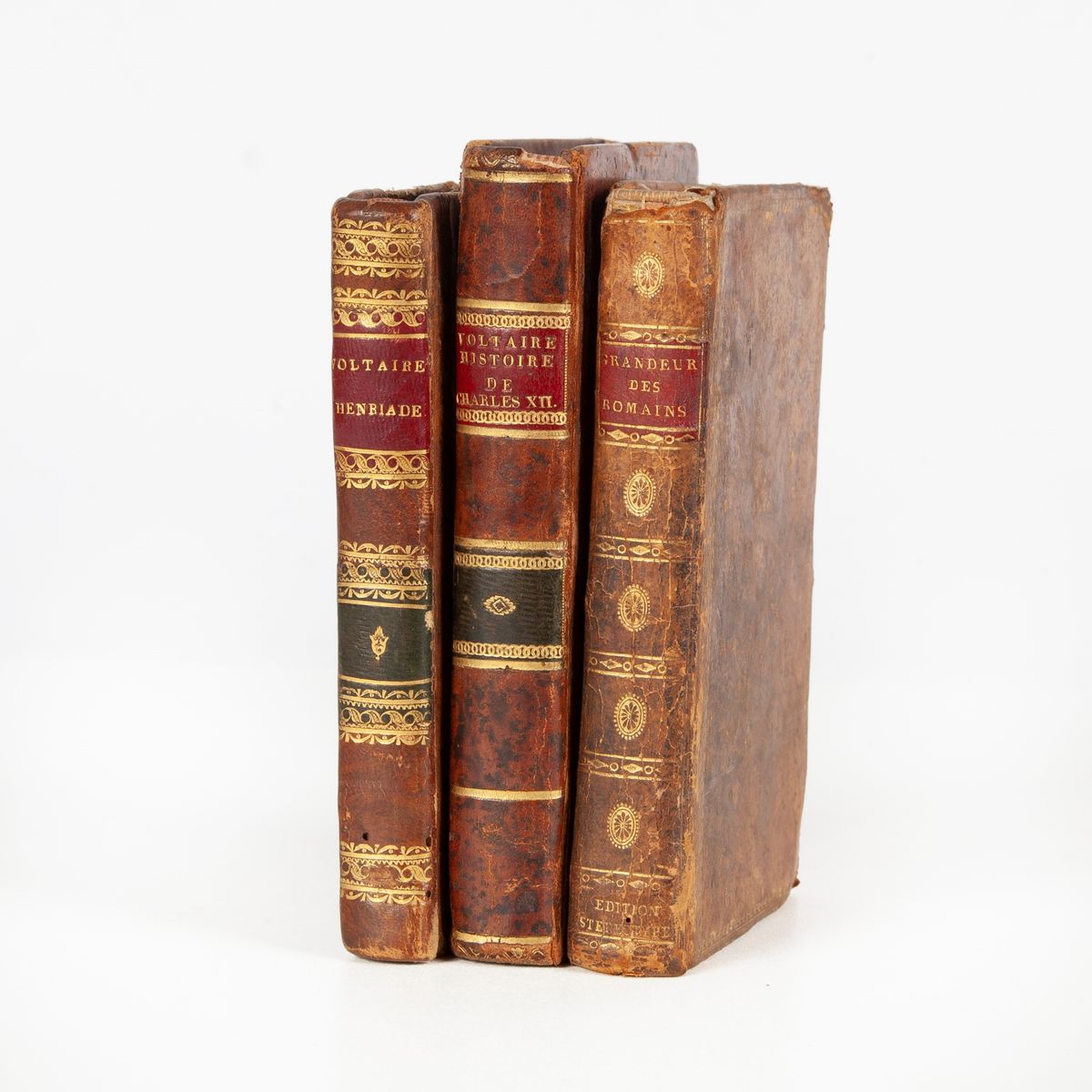 Voltaire - la Henriade, Didot Parigi 1801; - Histoire De Charles XII Roi De Suede, Didot Parigi 1...