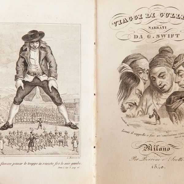 Jonathan Swift - I viaggi di Gulliver. Prima versione italiana del D.L.M.