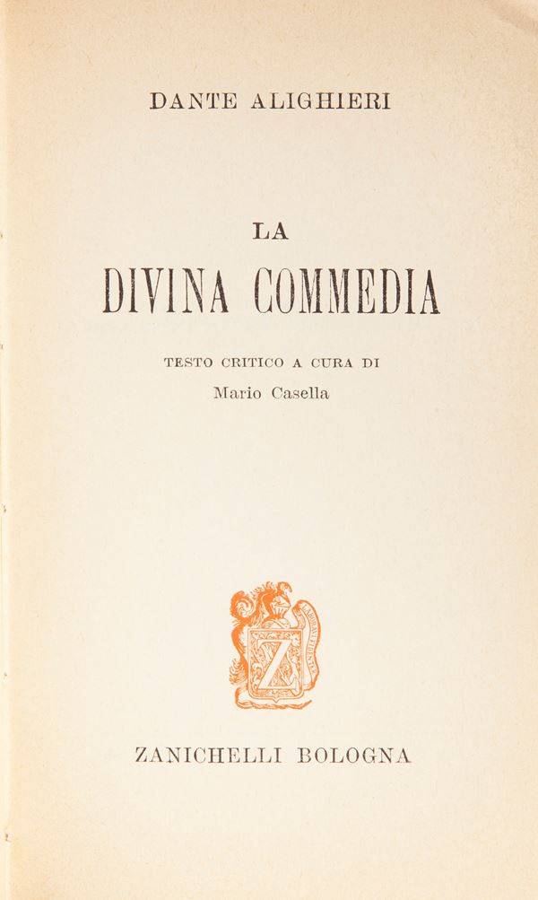 Dante Alighieri - Divina Commedia / La Vita nuova e le Rime