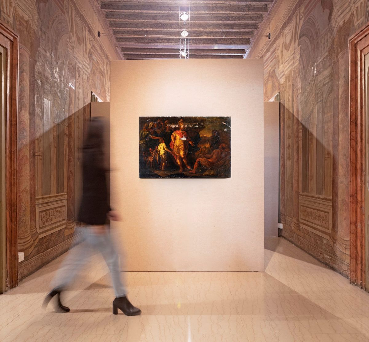 Pittore Romano del XVII Secolo - Scena Mitologica