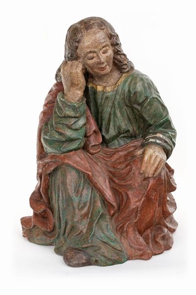 Scultura in Terracotta Policroma, XVII Secolo