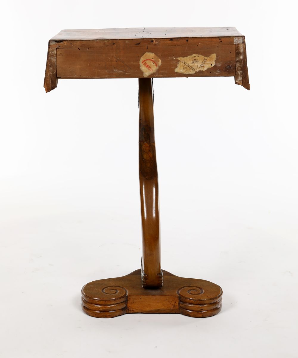 Coppia di Piccole Console in Radica, XX Secolo