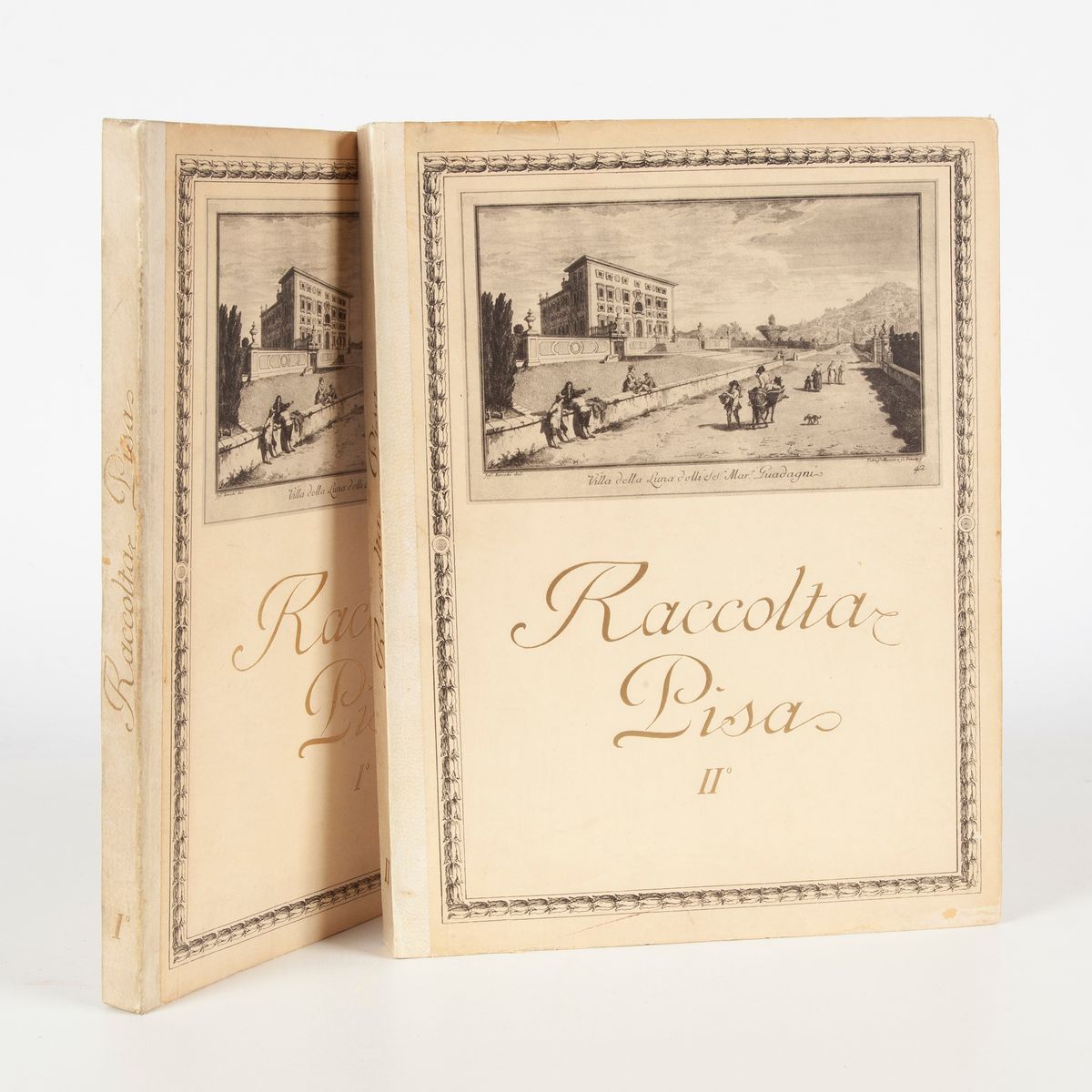 Catalogo Raccolta Pisa Prefazione di Ugo Ojetti. Volume Primo Testo Volume Secondo Tavole