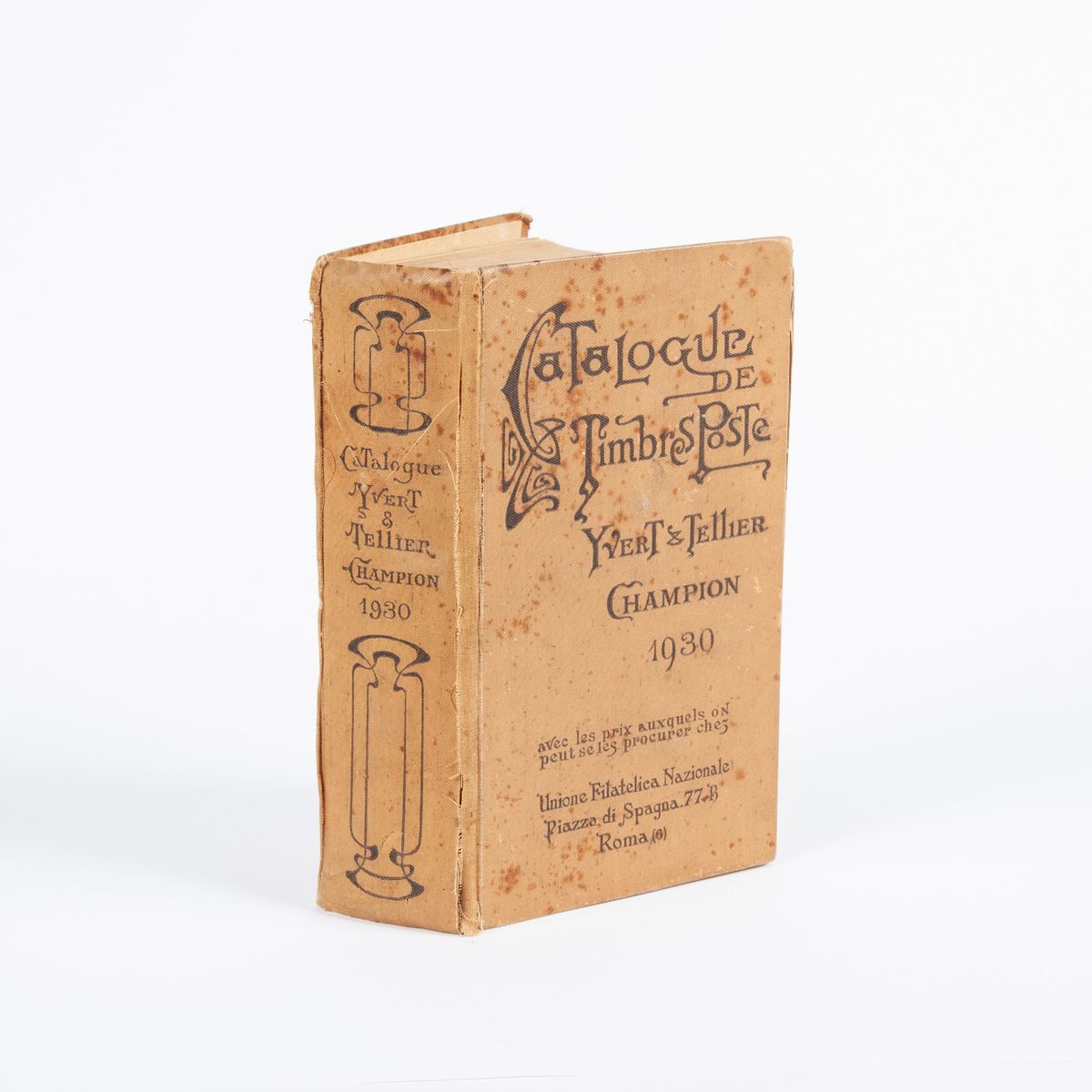 Yvert & Tellier, Champion - Catalogue Prix Courant De Timbres Poste 1930