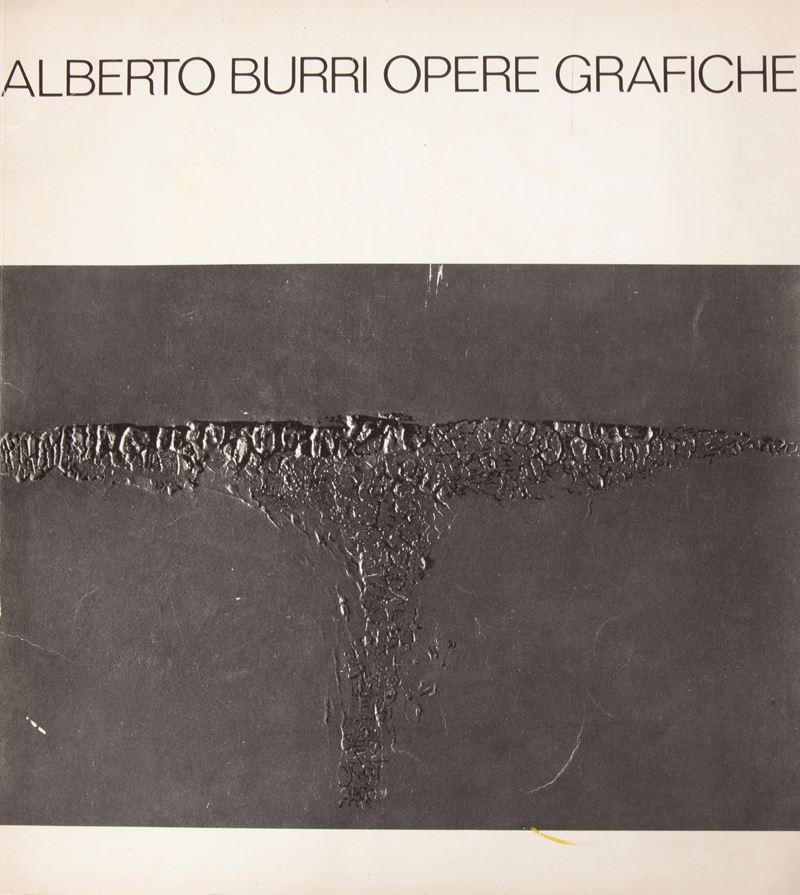 Due Volumi su Burri: Cesare Brandi - Alberto Burri. Opere Grafiche, 2rc Editrice Roma 1973; Valte...
