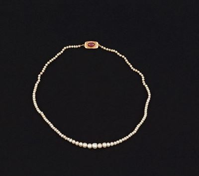Collana in Perle Naturali