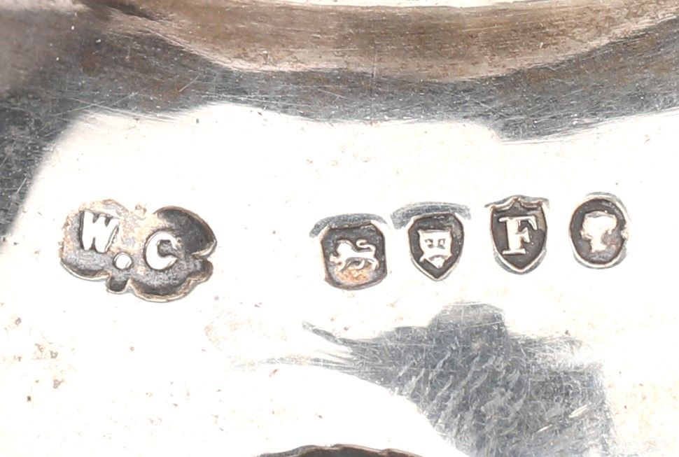 Calamaio in Argento, Londra, Regina Vittoria, Argentiere W.s.