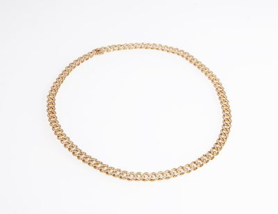 Catena in Oro e Diamanti