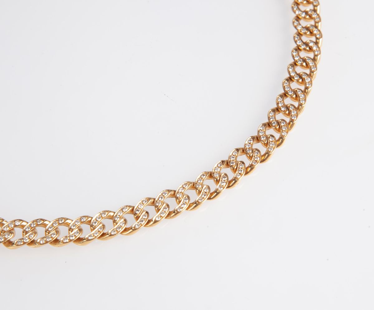 Catena in Oro e Diamanti