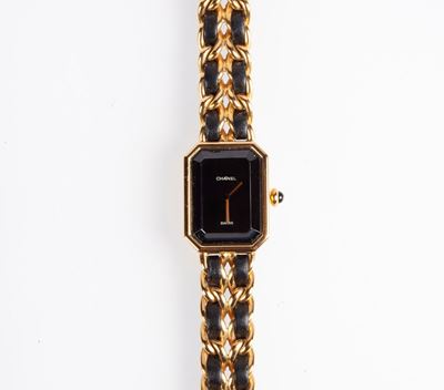 Chanel - Orologio in Caucciù e Metallo Dorato