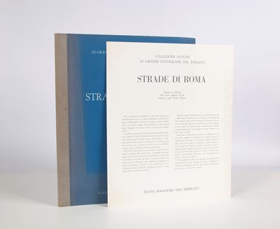 Strade di Roma. 6 Stampe in Collotipia dalle Lastre Originali Antiche Conservate negli Archivi Al...
