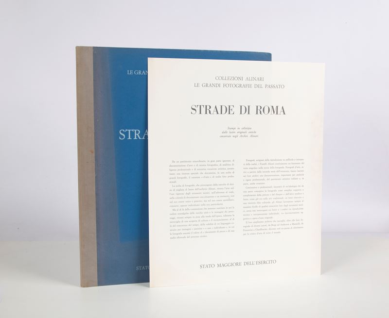 Strade di Roma. 6 Stampe in Collotipia dalle Lastre Originali Antiche Conservate negli Archivi Al...