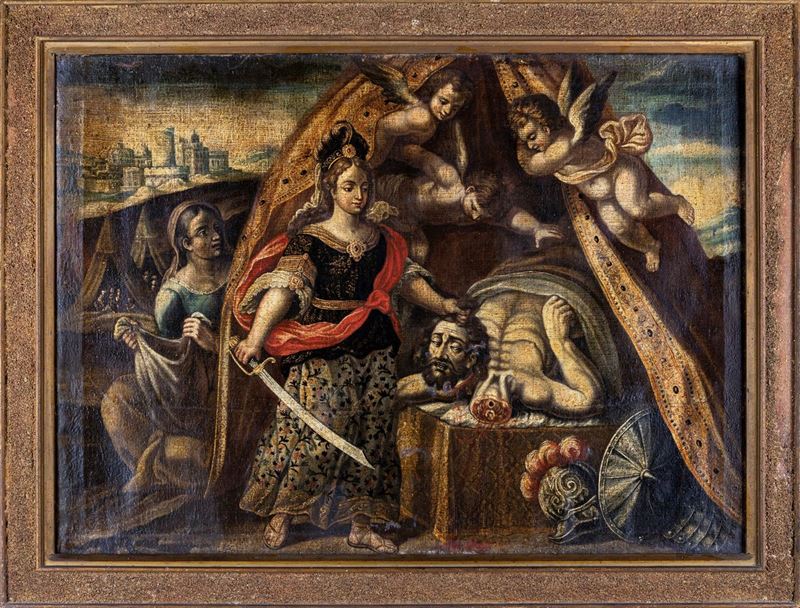 Scuola Italiana del XVII Secolo - Giuditta e Oloferne