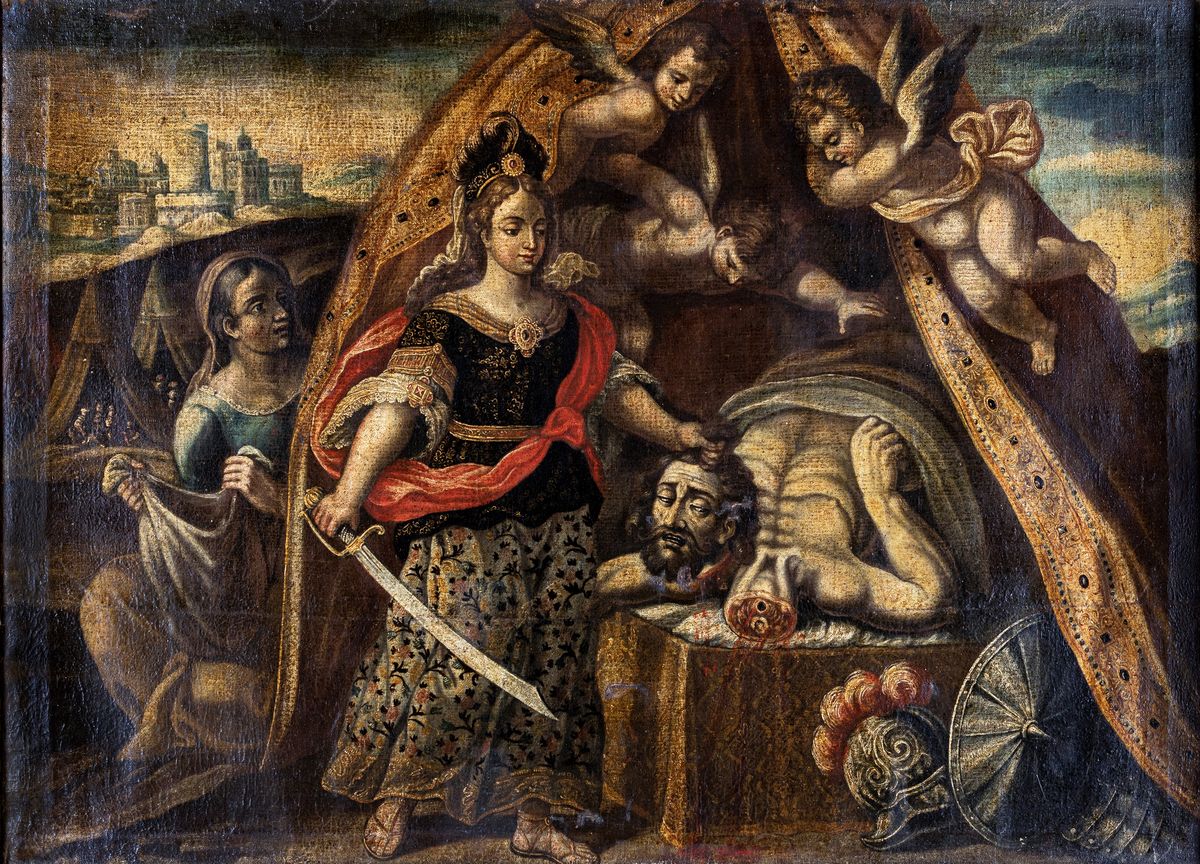 Scuola Italiana del XVII Secolo - Giuditta e Oloferne