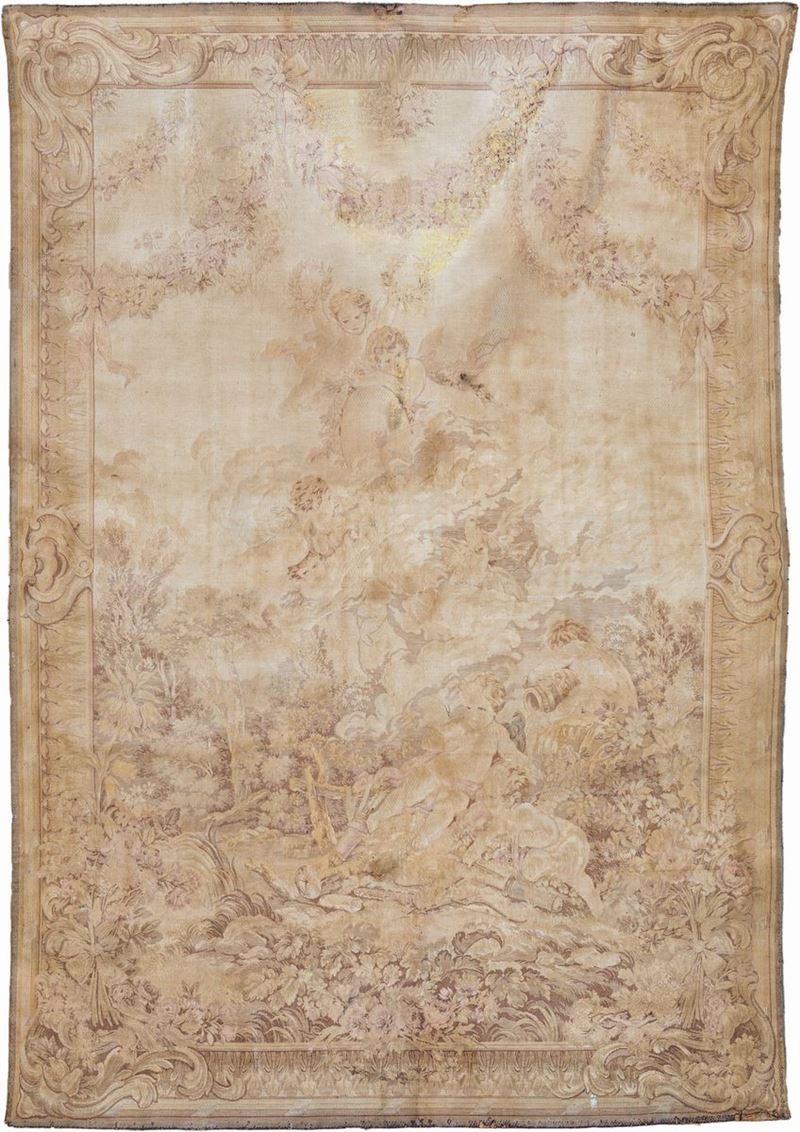 Arazzo Meccanico Monocromo