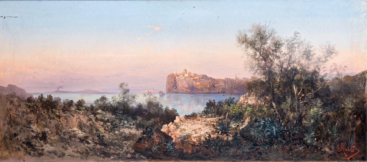 Henry Markò - Veduta di Procida