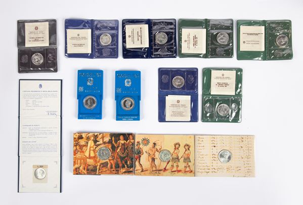 Lotto 13 monete 500 Lire 1975-1992 Repubblica Italiana  - Asta Numismatica: Monete, Medaglie e Carta Moneta - Casa d'Aste Arcadia