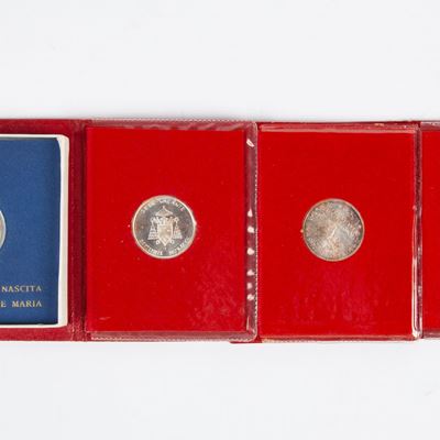 Lotto 4 Monete da 500 Lire: Sede Vacante 1978, Sede Vacante Settembre 1978 (2) e 1984 Giovanni Pa...