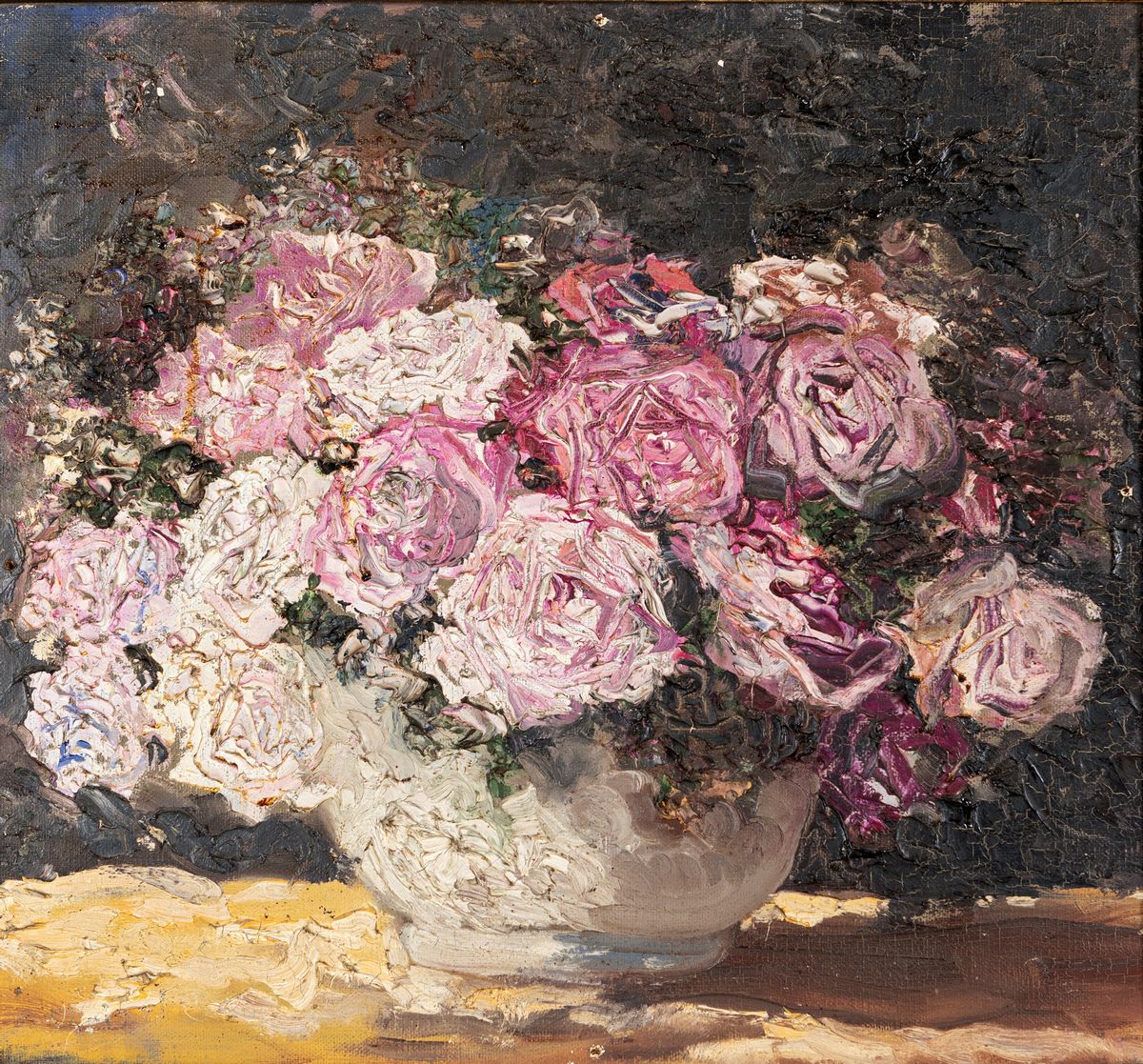 Pittore del XX Secolo - Nature Morte di Fiori