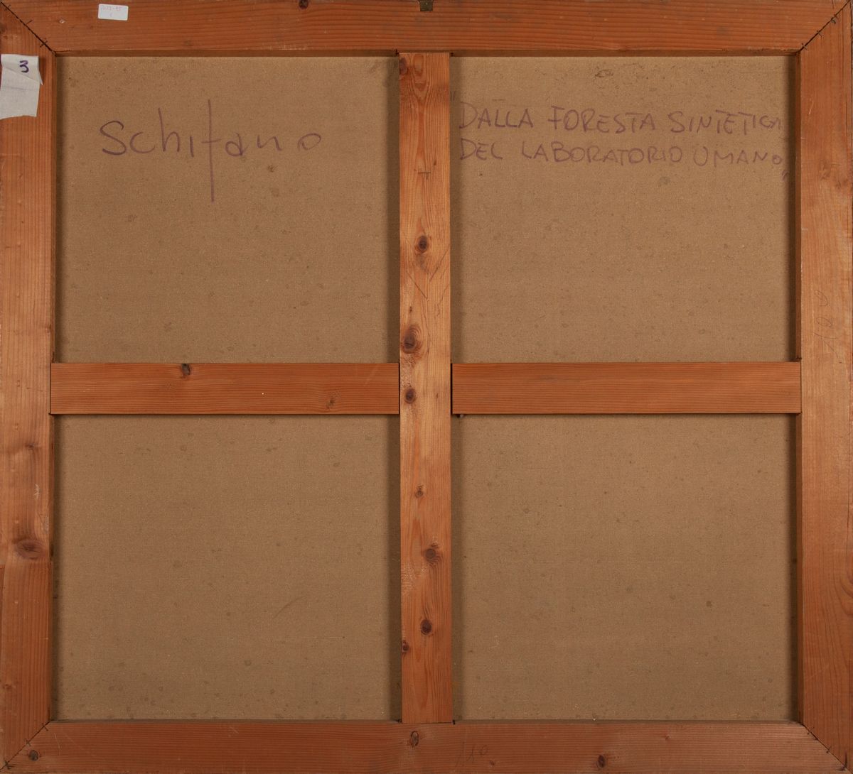 Mario Schifano - Dalla Foresta Sintetica del Laboratorio Umano