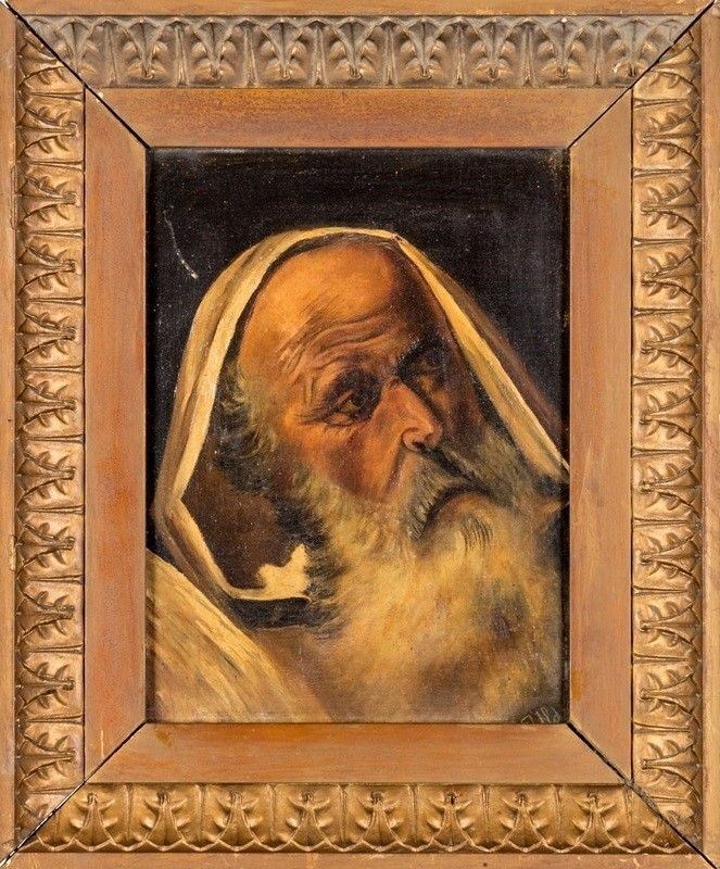Scuola Europea del XIX Secolo - Ritratto di Profeta