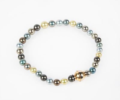 Collana con Perle Bijou Multicolor