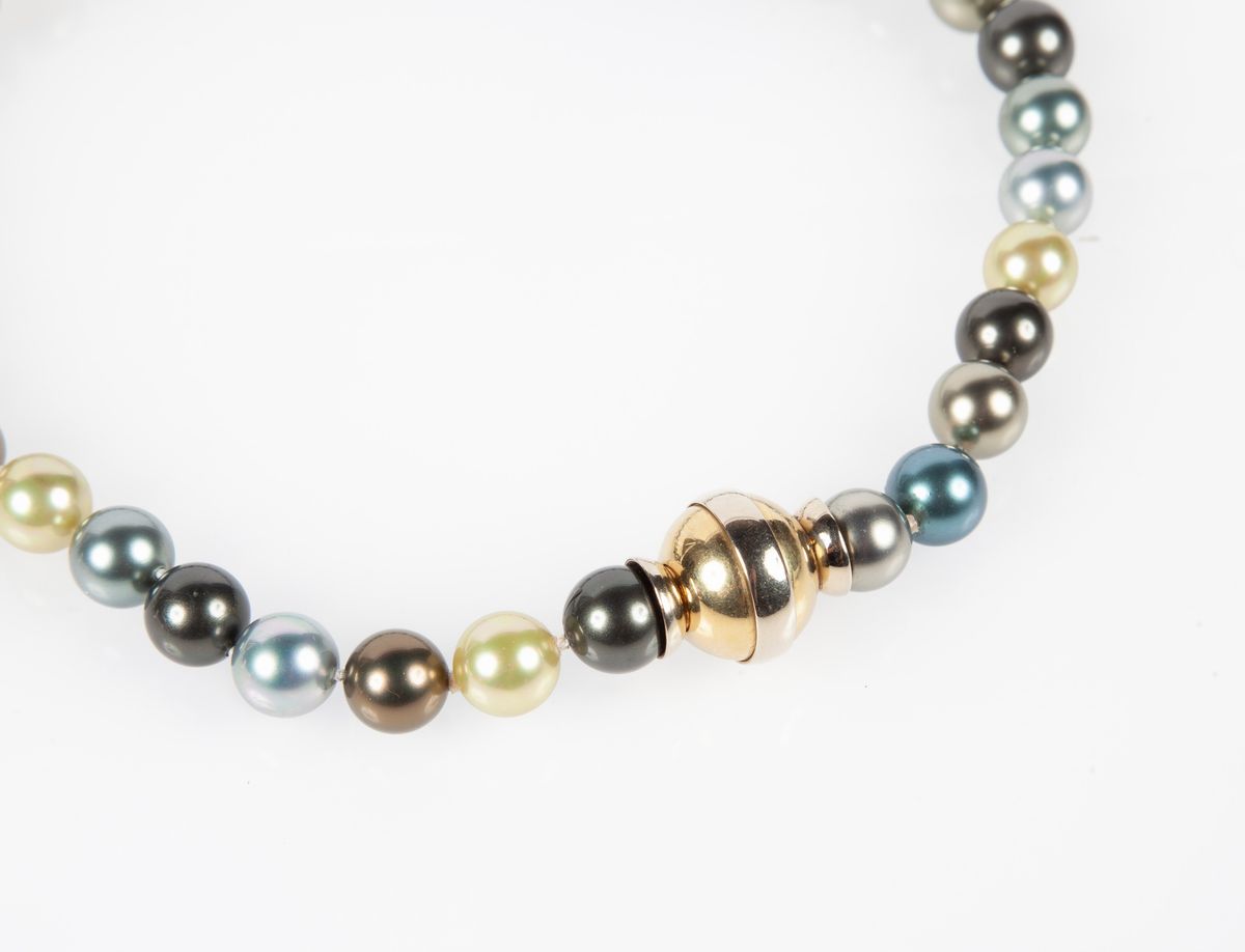 Collana con Perle Bijou Multicolor