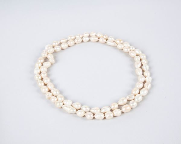 Collana perle freshwater