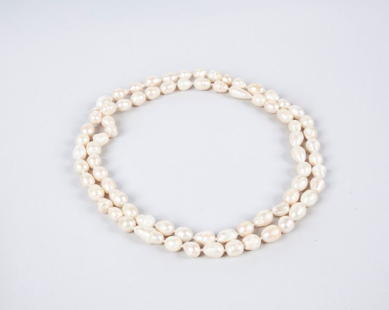 Collana Perle Freshwater