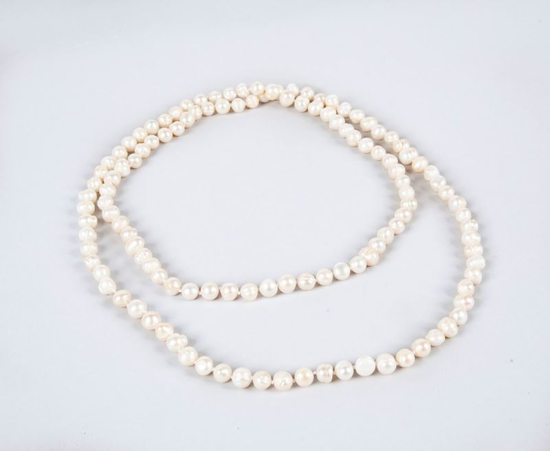 Collana Perle Freshwater