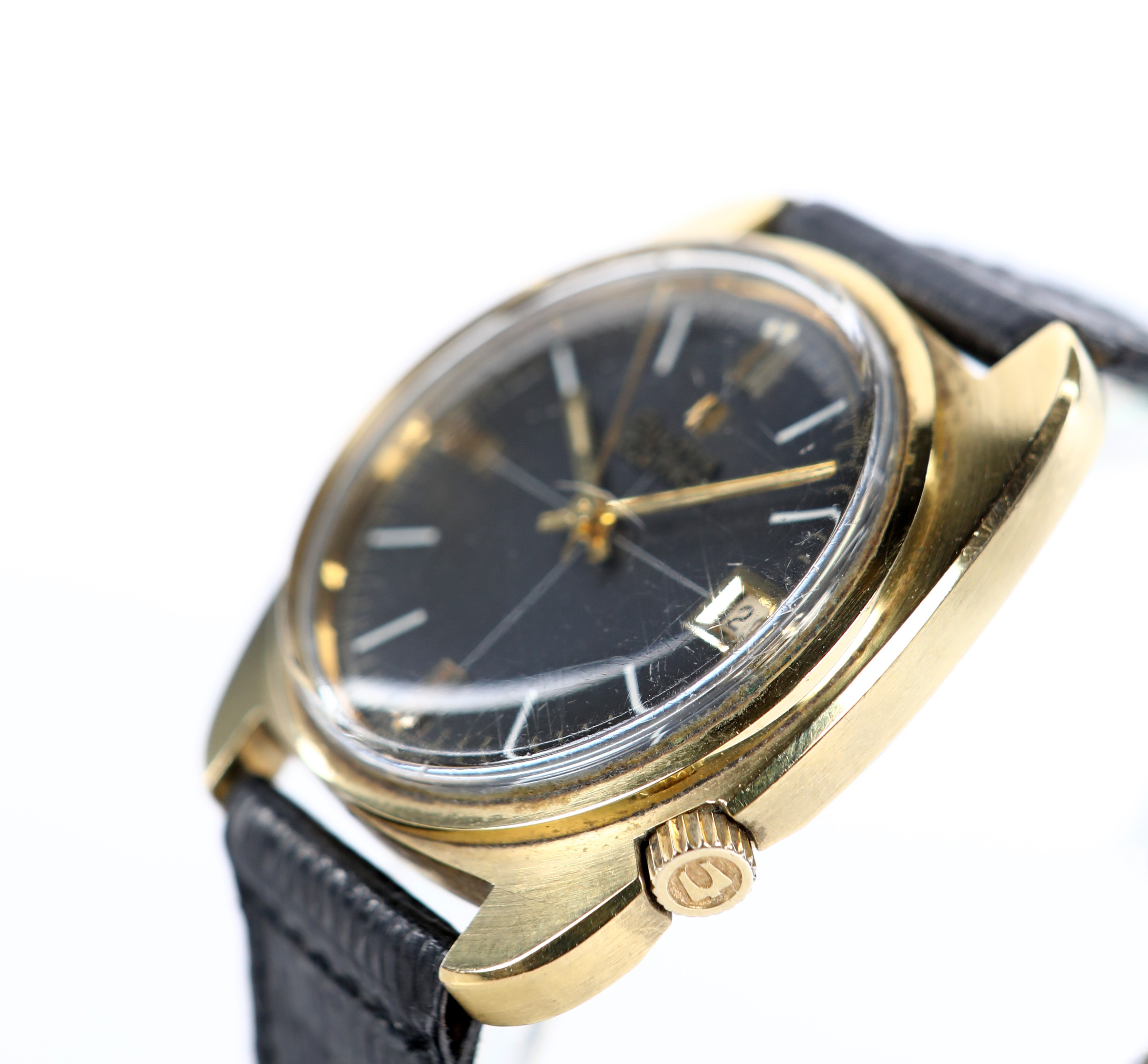 Bulova Accutron - Orologio da Polso Elettromeccanico da Uomo in Acciaio e Metallo Placcato Oro. A...