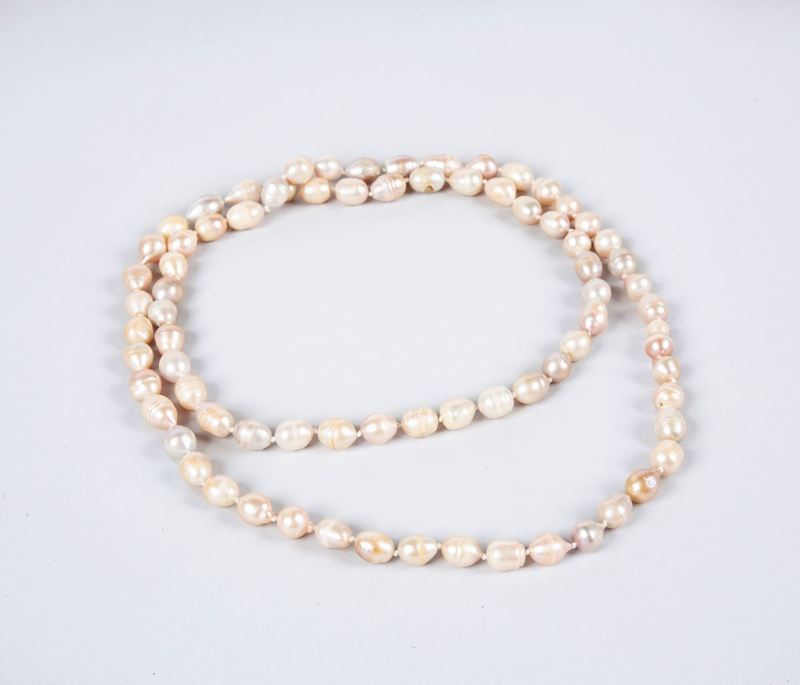 Collana Perle Freshwater