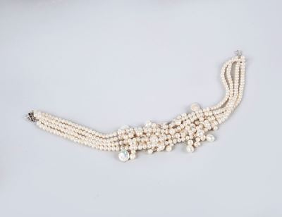 Collier De Chien di Perle Freshwater