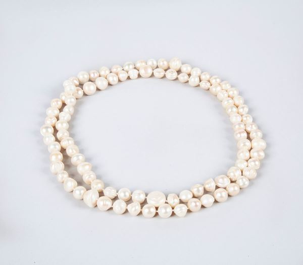 Collana perle freshwater