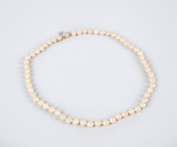 Collana perle bijou