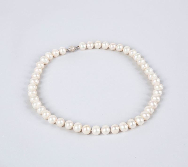 Collana Perle Freshwater